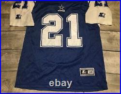 Vintage Starter Dallas Cowboys Deion Sanders Primetime 1995 NFL Jersey Sz 48 LG Vintage Starter Dallas Cowboys Deion Sanders Primetime 1995 NFL Jersey Sz 48 LG