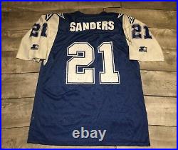 Vintage Starter Dallas Cowboys Deion Sanders Primetime 1995 NFL Jersey Sz 48 LG Vintage Starter Dallas Cowboys Deion Sanders Primetime 1995 NFL Jersey Sz 48 LG