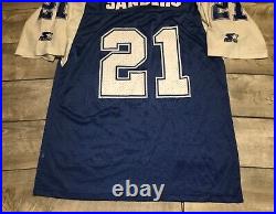 Vintage Starter Dallas Cowboys Deion Sanders Primetime 1995 NFL Jersey Sz 48 LG Vintage Starter Dallas Cowboys Deion Sanders Primetime 1995 NFL Jersey Sz 48 LG