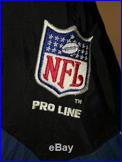 Vintage Starter Dallas Cowboys Pro Line NFL Authentic Pullover Jacket XL 90's
