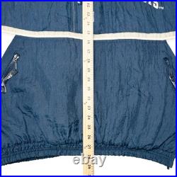 Vintage Starter Dallas Cowboys Puffer Jacket Qtr Zip Mens XL NFL Football 90's