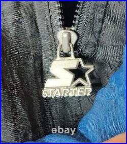Vintage Starter Jacket Men's XL NFL Dallas Cowboys Pro Line 1/2 Zip Texas 90's Vintage Starter Jacket Men's XL NFL Dallas Cowboys Pro Line 1/2 Zip Texas 90's