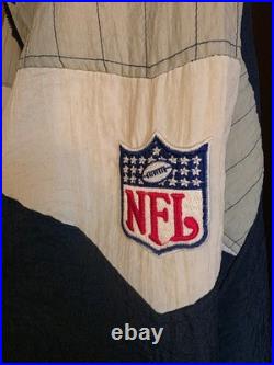 Vintage Starter NFL Dallas Cowboys Anorak Jacket Size XL VTG 1990s Zip Navy