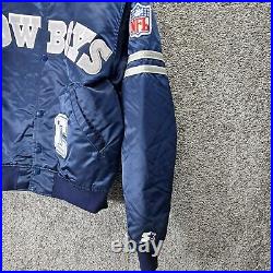 Vintage Starter NFL Men's Bomber Jacket Dallas Cowboys RARE EXTRA PATCHES Medium Vintage Starter NFL Men's Bomber Jacket Dallas Cowboys RARE EXTRA PATCHES Medium