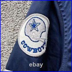 Vintage Starter NFL Men's Bomber Jacket Dallas Cowboys RARE EXTRA PATCHES Medium Vintage Starter NFL Men's Bomber Jacket Dallas Cowboys RARE EXTRA PATCHES Medium