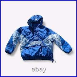 Vintage Starter Proline Dallas Cowboys Puffer 1/4 Zip Jacket Spellout Medium