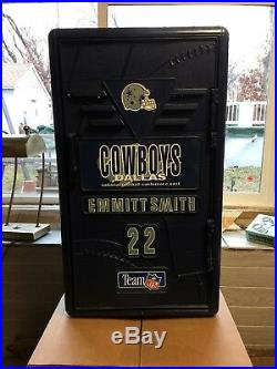 Vintage Suncast NFL Dallas Cowboys Football Full Size 2-ft Tall Storage Locker