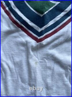 Vintage Super Bowl XXVII Buffalo Bills Dallas Cowboys Long Sleeve 1992 MED Shirt