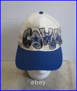 Vintage Team NFL Dallas Cowboys Graffiti Drew Pearson Football Snapback Cap Hat