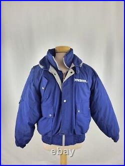 Vintage Triple F. A. T Goose Men's Dallas Cowboys NFL Parka Jacket Size L Football