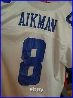 Vintage Troy Aikman Dallas Cowboys Nike Team Jersey Size 3XL 56 Made in USA