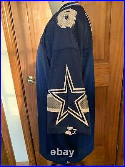Vintage Troy Aikman Dallas Cowboys Reversible Jersey Size 54 XXL Home & Away NFL