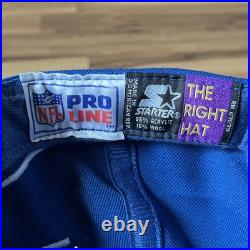 Vintage VTG 90s Dallas Cowboys Starter Hat Cap Star Shockwave SnapBack RARE