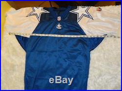 Vintage Wilson NFL Pro Line Authentic Blank Dallas Cowboys Stitched Jersey Sz 42