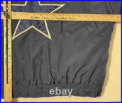 Vintage Y2K Dallas Cowboys Pro Line Starter Puffer Jacket Mens L Hooded Pullover