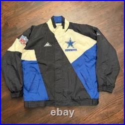 Vintage dallas cowboys pro line apex one starter jacket large mens