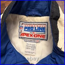 Vintage dallas cowboys pro line apex one starter jacket large mens