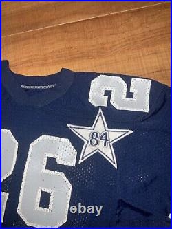 Vintage dallas cowboys russell jersey game cut sz m 70s 80s