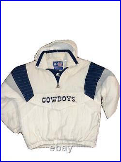 Vintage dallas cowboys starter jacket medium