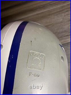 Vtg 1982 Rawlings HNFL-N DALLAS COWBOYS NFL Football Helmet Size Small Made USA