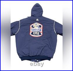 Vtg 1990 Starter Player of the Year Cowboys Emmitt Smith Miller Lite Sz XL