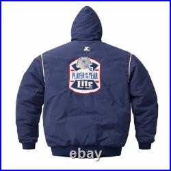 Vtg 1990 Starter Player of the Year Cowboys Emmitt Smith Miller Lite Sz XL