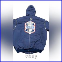 Vtg 1990 Starter Player of the Year Cowboys Emmitt Smith Miller Lite Sz XL