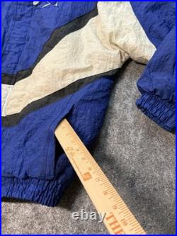 Vtg 90s NFL Pro Line Apex Dallas Cowboys Big Star Zip Jacket M Removable Hood