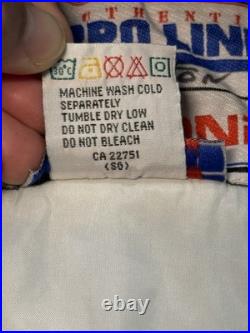 Vtg 90s NFL Pro Line Apex Dallas Cowboys Big Star Zip Jacket M Removable Hood