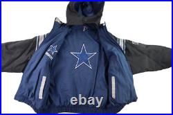 Vtg 90s PRO PLAYER NFL US Men's 2XL Dallas COWBOYS Zip Puffer Jacket Reversible Vtg 90s PRO PLAYER NFL US Men's 2XL Dallas COWBOYS Zip Puffer Jacket Reversible