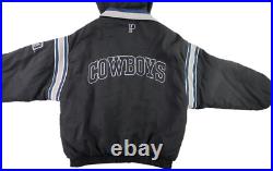 Vtg 90s PRO PLAYER NFL US Men's 2XL Dallas COWBOYS Zip Puffer Jacket Reversible Vtg 90s PRO PLAYER NFL US Men's 2XL Dallas COWBOYS Zip Puffer Jacket Reversible