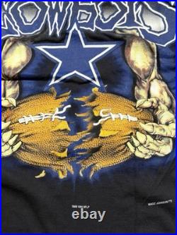 Vtg Dallas Cowboys 1994 Magic Johnson T-shirt