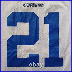 Vtg Dallas Cowboys Deion Sanders #21 Jersey 40 Medium White NFL Football Nike Vtg Dallas Cowboys Deion Sanders #21 Jersey 40 Medium White NFL Football Nike