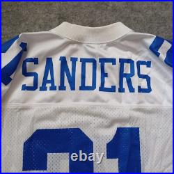 Vtg Dallas Cowboys Deion Sanders #21 Jersey 40 Medium White NFL Football Nike Vtg Dallas Cowboys Deion Sanders #21 Jersey 40 Medium White NFL Football Nike