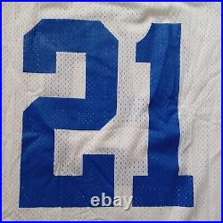 Vtg Dallas Cowboys Deion Sanders #21 Jersey 40 Medium White NFL Football Nike Vtg Dallas Cowboys Deion Sanders #21 Jersey 40 Medium White NFL Football Nike