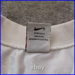 Vtg Dallas Cowboys Deion Sanders #21 Jersey 40 Medium White NFL Football Nike Vtg Dallas Cowboys Deion Sanders #21 Jersey 40 Medium White NFL Football Nike