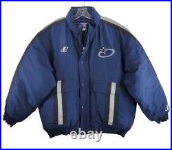 Vtg Dallas Cowboys Jacket Men XL Blue Coat NFL Logo Athletic Pro Line Insulated Vtg Dallas Cowboys Jacket Men XL Blue Coat NFL Logo Athletic Pro Line Insulated