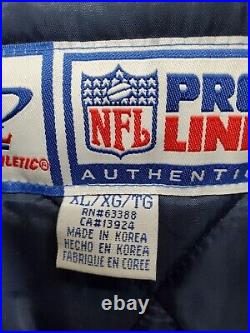 Vtg Dallas Cowboys Jacket Men XL Blue Coat NFL Logo Athletic Pro Line Insulated Vtg Dallas Cowboys Jacket Men XL Blue Coat NFL Logo Athletic Pro Line Insulated