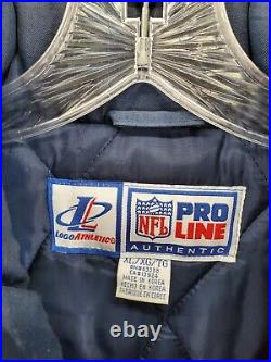 Vtg Dallas Cowboys Jacket Men XL Blue Coat NFL Logo Athletic Pro Line Insulated Vtg Dallas Cowboys Jacket Men XL Blue Coat NFL Logo Athletic Pro Line Insulated
