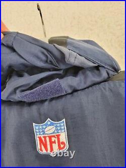 Vtg Dallas Cowboys Jacket Men XL Blue Coat NFL Logo Athletic Pro Line Insulated Vtg Dallas Cowboys Jacket Men XL Blue Coat NFL Logo Athletic Pro Line Insulated