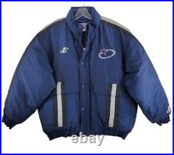 Vtg Dallas Cowboys Jacket Men XL Blue Coat NFL Logo Athletic Pro Line Insulated Vtg Dallas Cowboys Jacket Men XL Blue Coat NFL Logo Athletic Pro Line Insulated