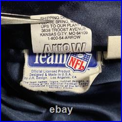 Vtg Dallas Cowboys Jeff Hamilton Back 2 Back Superbowl Champions Jacket Size M