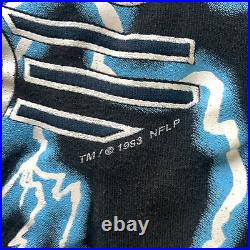 Vtg Dallas Cowboys Salem American Thunder NFL Graphic Tee Shirt Football Sz XL