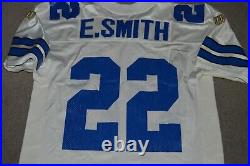 Vtg Emmitt Smith Dallas Cowboys Wilson Authentic Football Jersey Sz 48