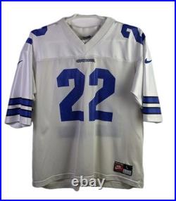 Vtg Nike Dallas Cowboys Emmitt Smith Large Football Jersey