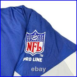 Vtg Rare NFL Dallas Cowboys Blue Starter Puffer Jacket Mens XL