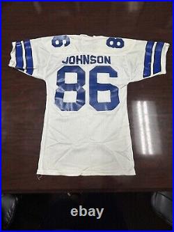 Vtg butch johnson dallas cowboys jersey Southland Athletic MFG Size 30