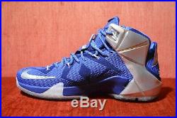 WORN TWICE Nike LeBron 12 XII What If Dallas Cowboys Size 10.5 684593-410