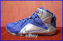 WORN TWICE Nike LeBron 12 XII What If Dallas Cowboys Size 10.5 684593-410