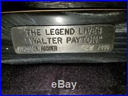 Walter Payton #34, Football Signature Series, 1996 Michael Ricker Pewter Figure